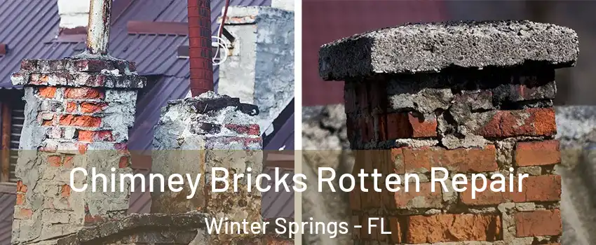  Chimney Bricks Rotten Repair Winter Springs - FL