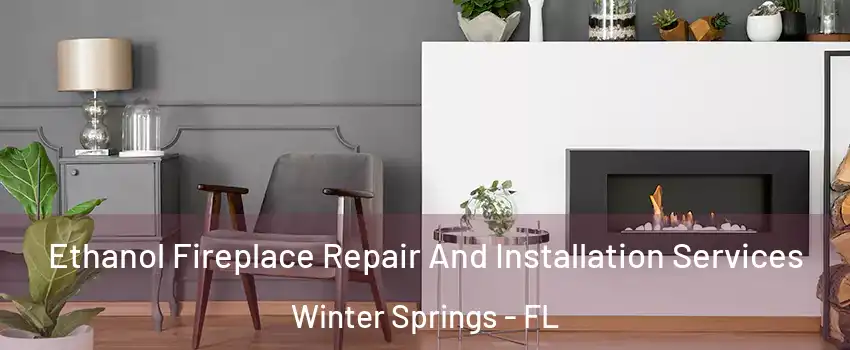  Ethanol Fireplace Repair And Installation Services Winter Springs - FL