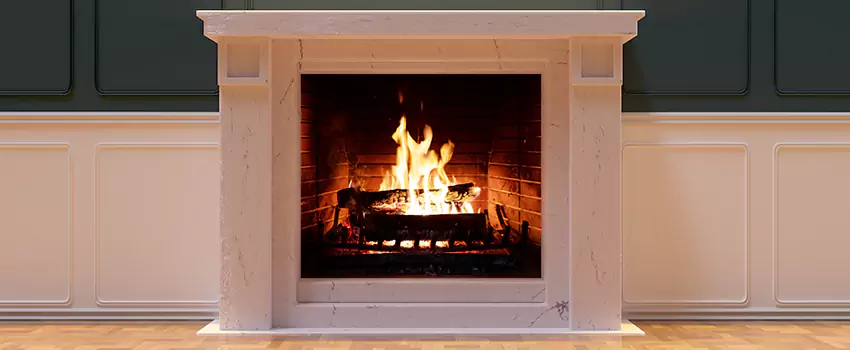Decorative Electric Fireplace Installation in Winter Springs, Florida