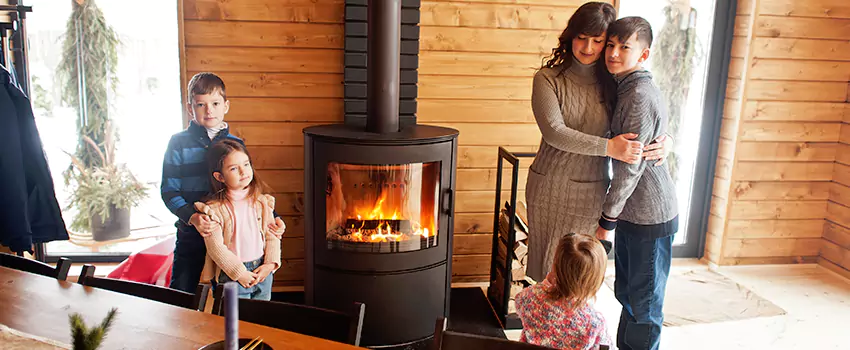 Morso Cast Iron Fireplace Insert Installation in Winter Springs, Florida