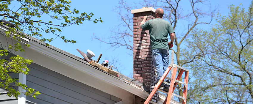 Vinyl and PVC Chimney Flashing Installation in Winter Springs, FL